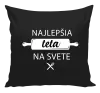 Vankúš Najlepšia tete na svete-valček