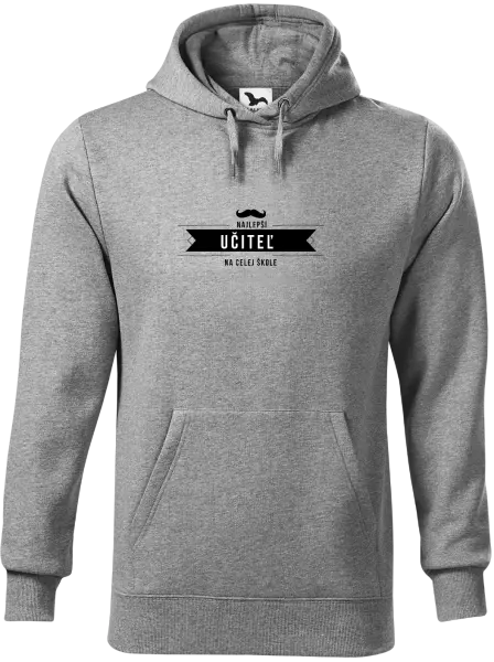 Pánska mikina Najlepší učiteľ na celej škole