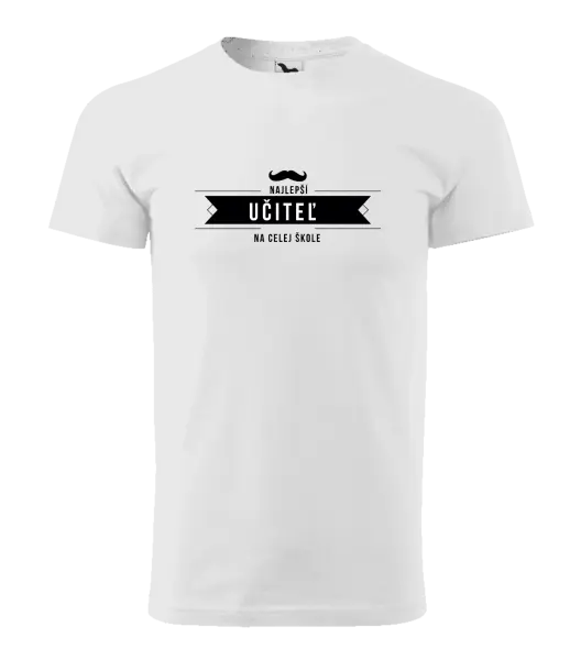 Pánske tričko Najlepší učiteľ na celej škole