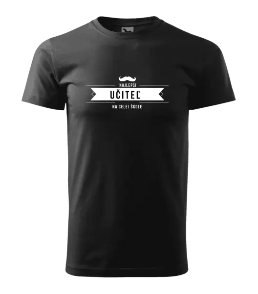 Pánske tričko Najlepší učiteľ na celej škole
