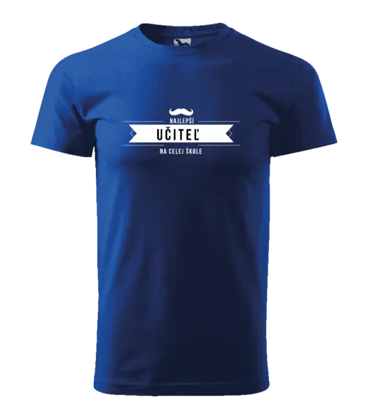 Pánske tričko Najlepší učiteľ na celej škole