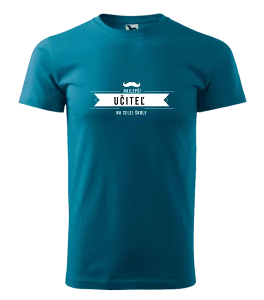 Pánske tričko Najlepší učiteľ na celej škole
