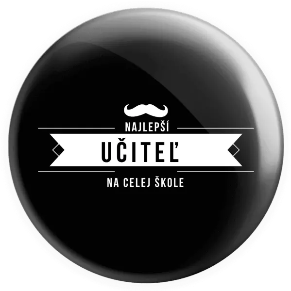 Placka Najlepší učiteľ na celej škole