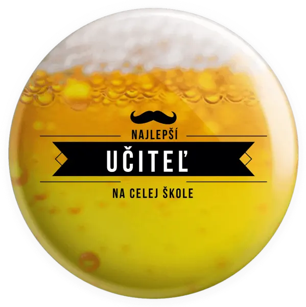 Placka Najlepší učiteľ na celej škole