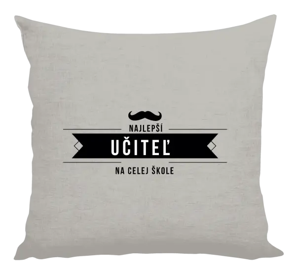Vankúš Najlepší učiteľ na celej škole