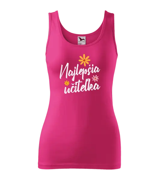 Dámske tielko Najlepšia učiteľka