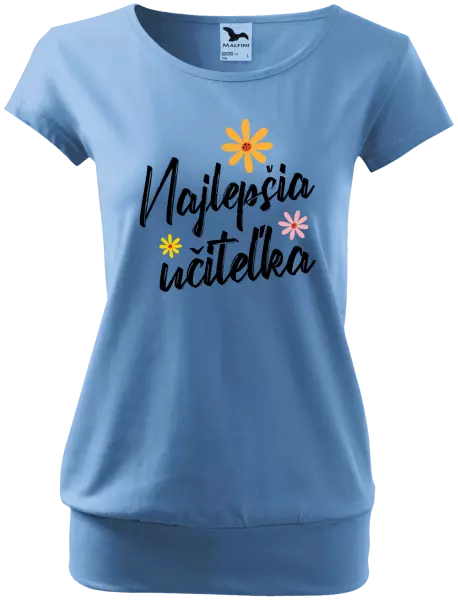 Dámske tričko Najlepšia učiteľka