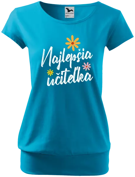 Dámske tričko Najlepšia učiteľka