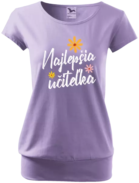 Dámske tričko Najlepšia učiteľka