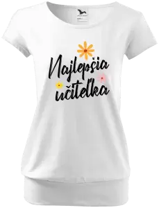 Dámske tričko Najlepšia učiteľka