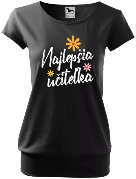 Dámske tričko Najlepšia učiteľka