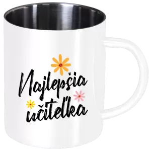 Nerezový hrnček Najlepšia učiteľka