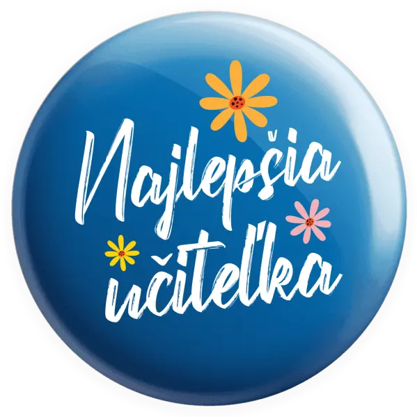 Placka Najlepšia učiteľka