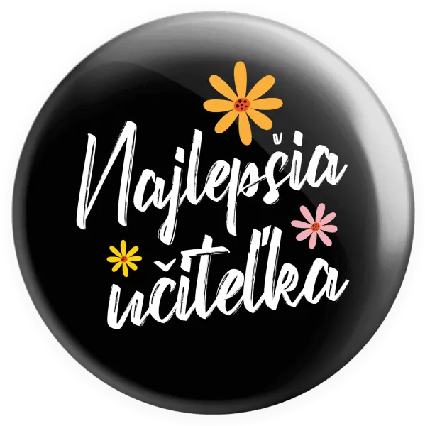 Placka Najlepšia učiteľka