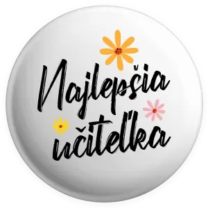 Placka Najlepšia učiteľka