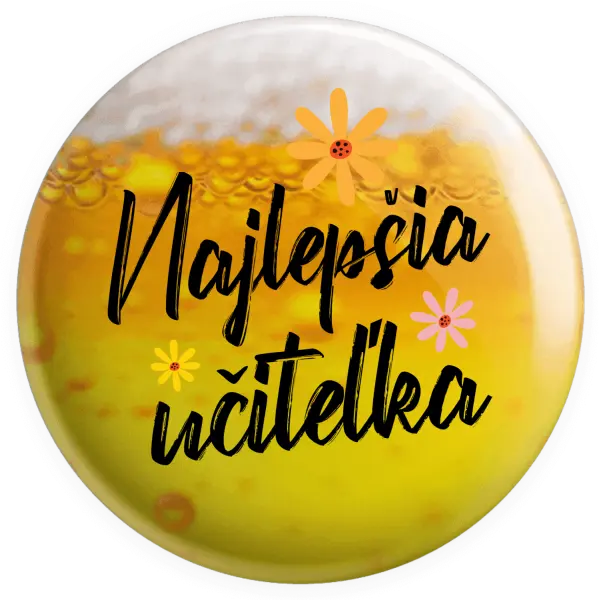 Placka Najlepšia učiteľka