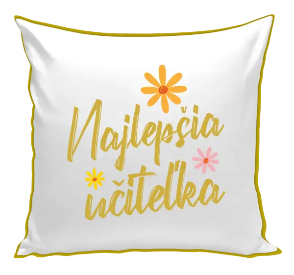 Vankúš Najlepšia učiteľka