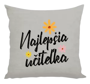 Vankúš Najlepšia učiteľka