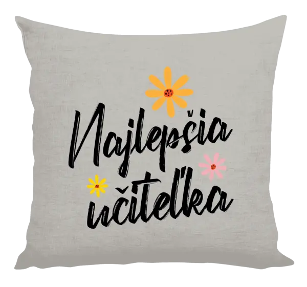 Vankúš Najlepšia učiteľka