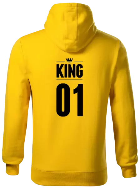 Pánská mikina King s vlastním číslem