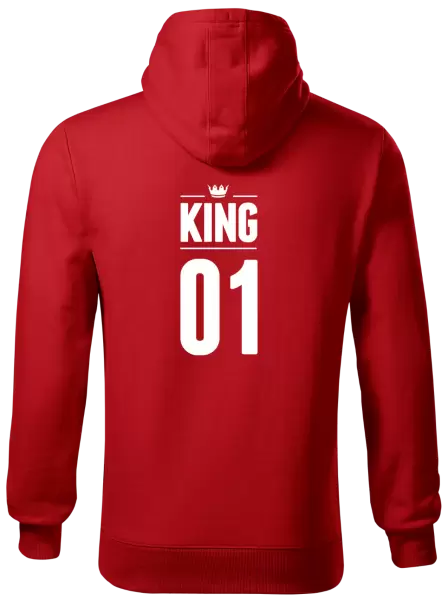 Pánská mikina King s vlastním číslem