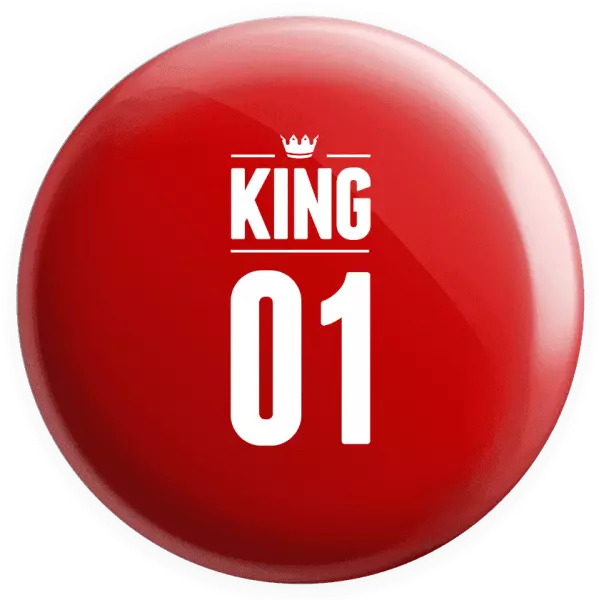 Placka King s vlastním číslem