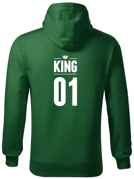 Pánská mikina King s vlastním číslem