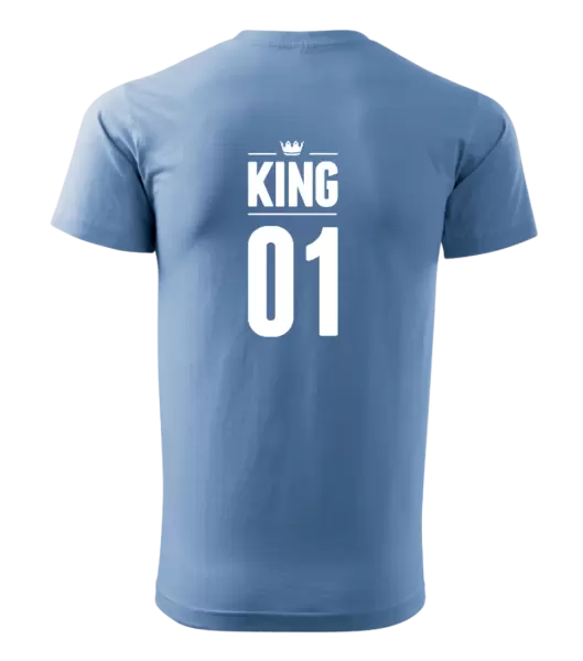 Pánské tričko King s vlastním číslem