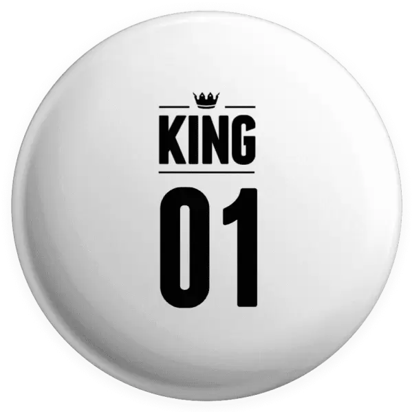 Placka King s vlastním číslem