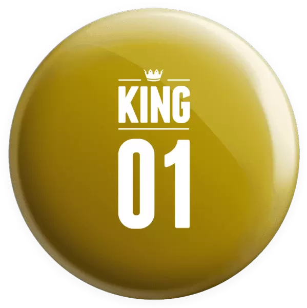 Placka King s vlastním číslem