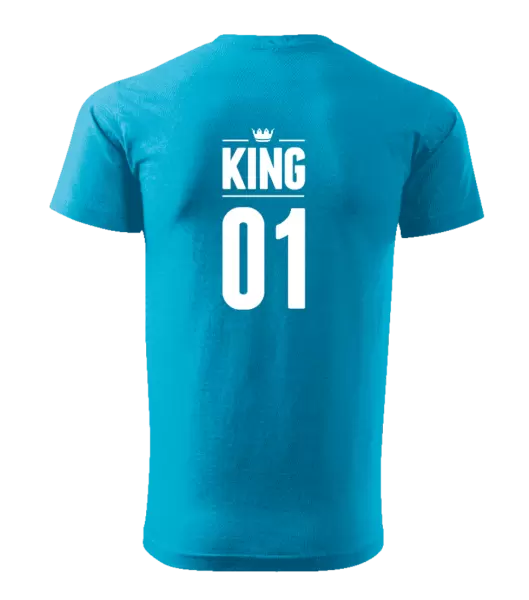Pánské tričko King s vlastním číslem