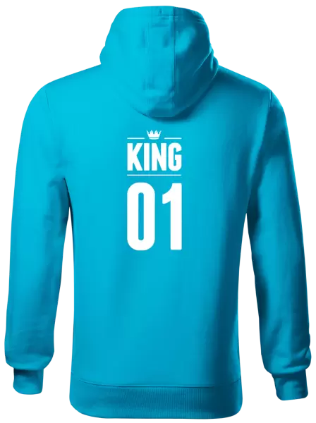 Pánská mikina King s vlastním číslem