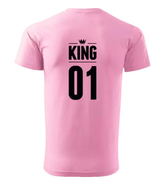 Pánské tričko King s vlastním číslem