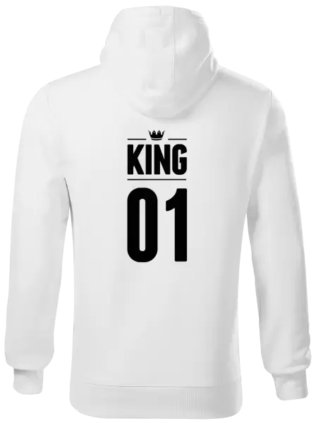 Pánská mikina King s vlastním číslem