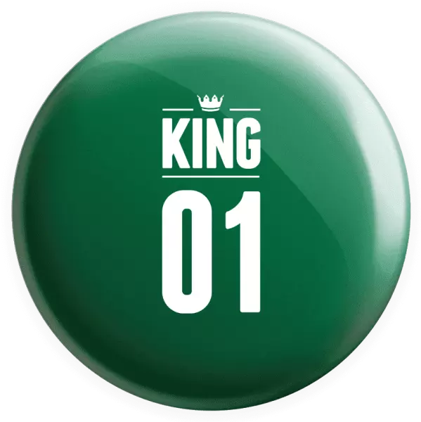 Placka King s vlastním číslem