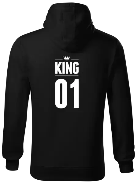 Pánská mikina King s vlastním číslem