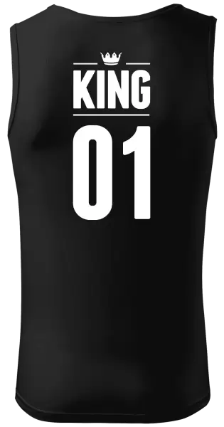 Pánské tílko King s vlastním číslem