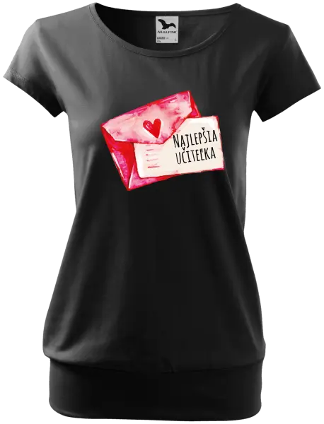 Dámske tričko Najlepšia učiteľka - prianie