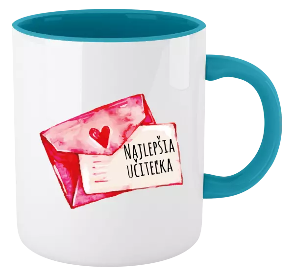 Hrnček  Najlepšia učiteľka - prianie
