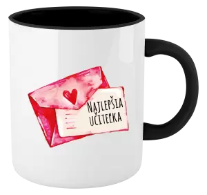 Hrnček  Najlepšia učiteľka - prianie