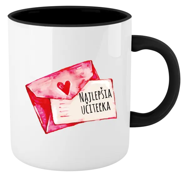 Hrnček  Najlepšia učiteľka - prianie