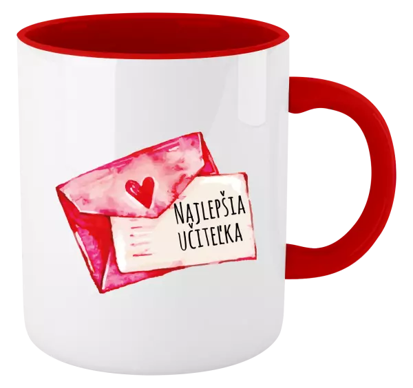 Hrnček  Najlepšia učiteľka - prianie