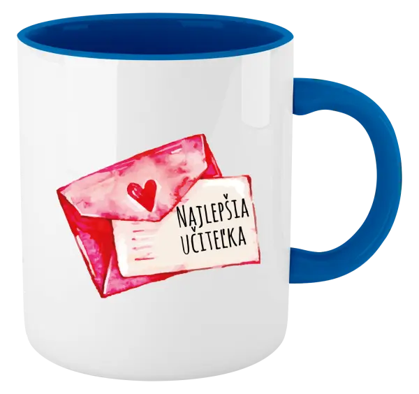 Hrnček  Najlepšia učiteľka - prianie