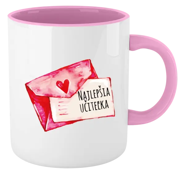 Hrnček  Najlepšia učiteľka - prianie