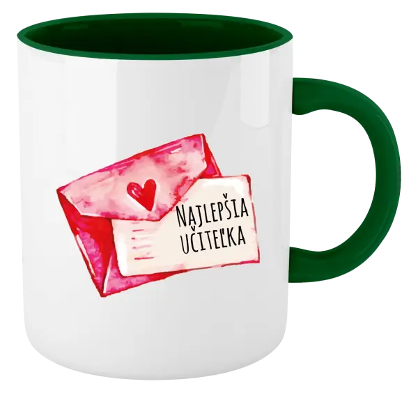 Hrnček  Najlepšia učiteľka - prianie