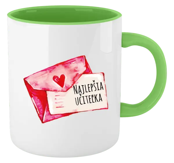 Hrnček  Najlepšia učiteľka - prianie