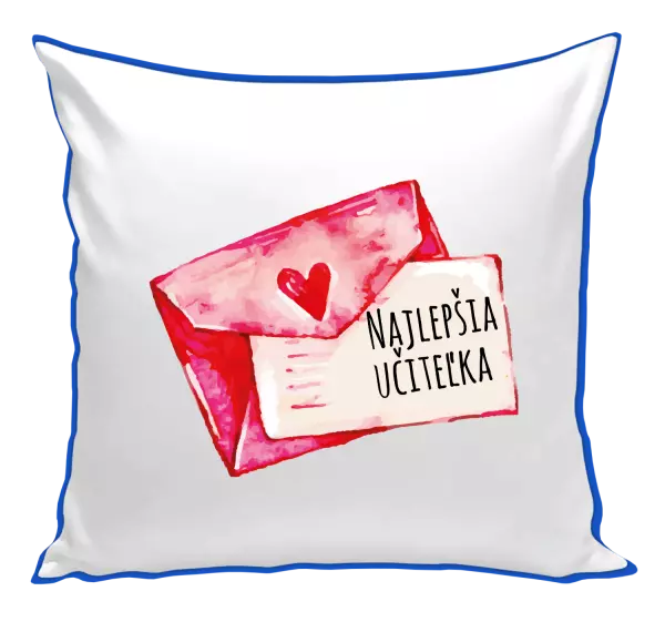 Vankúš Najlepšia učiteľka - prianie