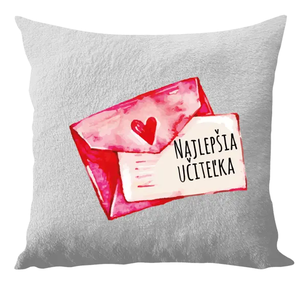 Vankúš Najlepšia učiteľka - prianie