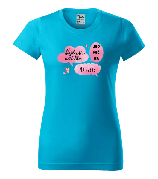 Dámske tričko Najlepšia učiteľka na svete 