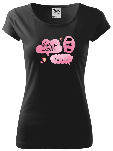 Dámske tričko Najlepšia učiteľka na svete 